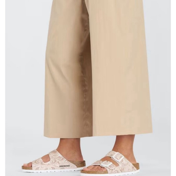 Birkenstock Arizona Marbled Birko-Flor Sandals Size 7 Beige - Picture 3 of 7